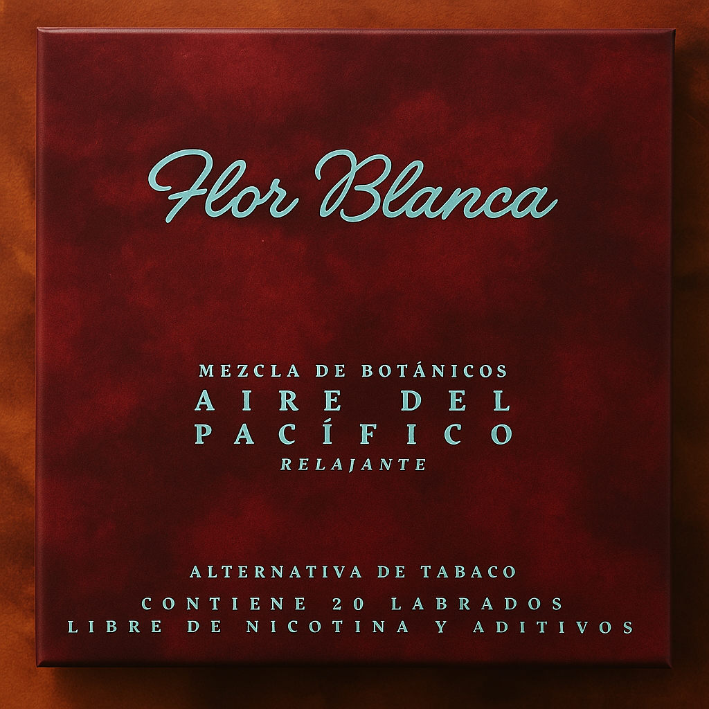 Flor Blanca Cajetilla Aire del Pacifico