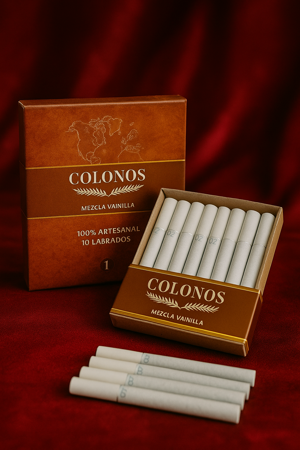 CAJETILLA DE MEZCLA TABACO‎