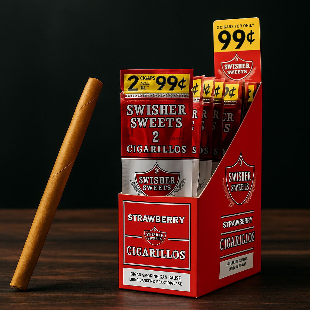 Swisher sweets Strawberry 2 Cigarrillos
