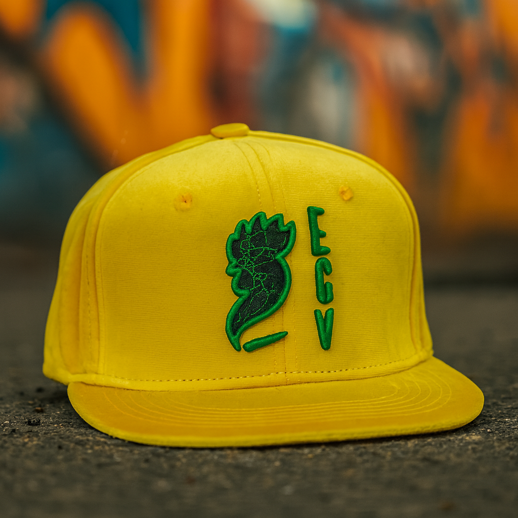 GORRA BORDADA DE TERCIOPELO EGV