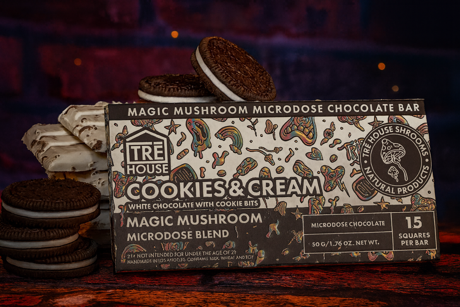 TreHouse Magic Mushroom Chocolate Bar