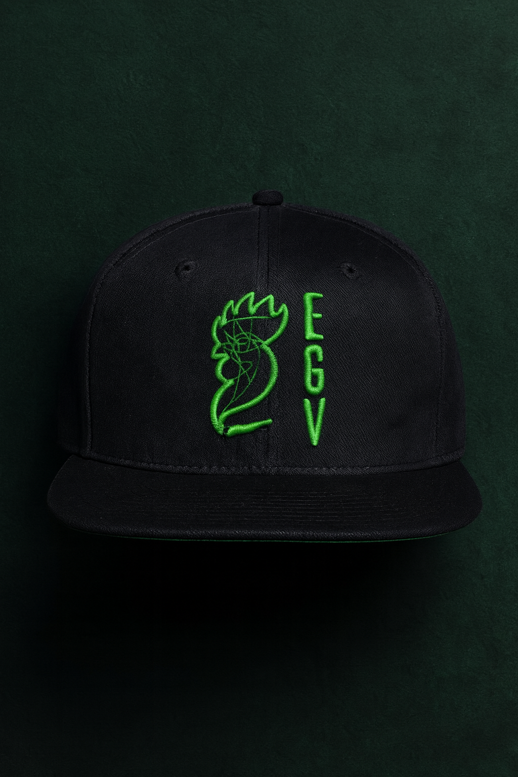 GORRA BORDADA DE TERCIOPELO EGV