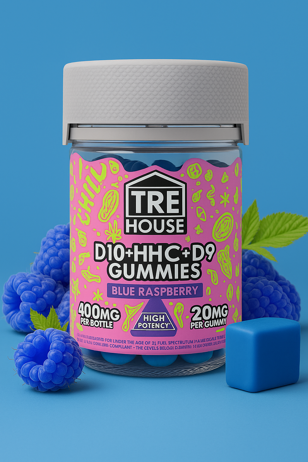 TreHouse Delta 10 Gummies with HHC & Delta 9 – 2:1:1
