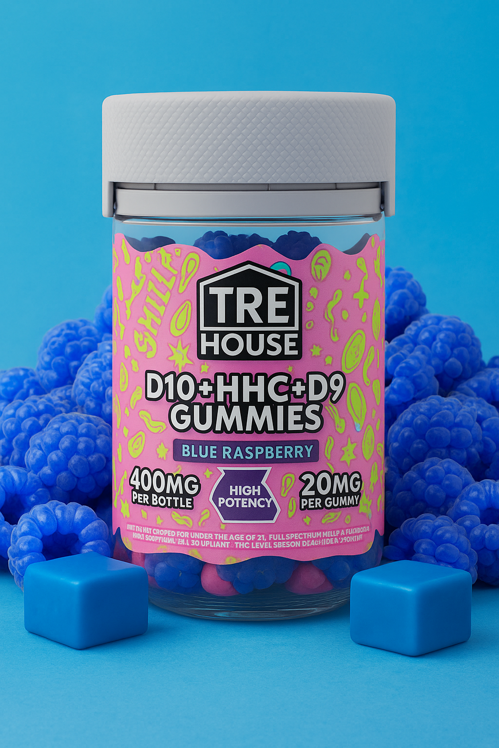 TreHouse Delta 10 Gummies with HHC & Delta 9 – 2:1:1