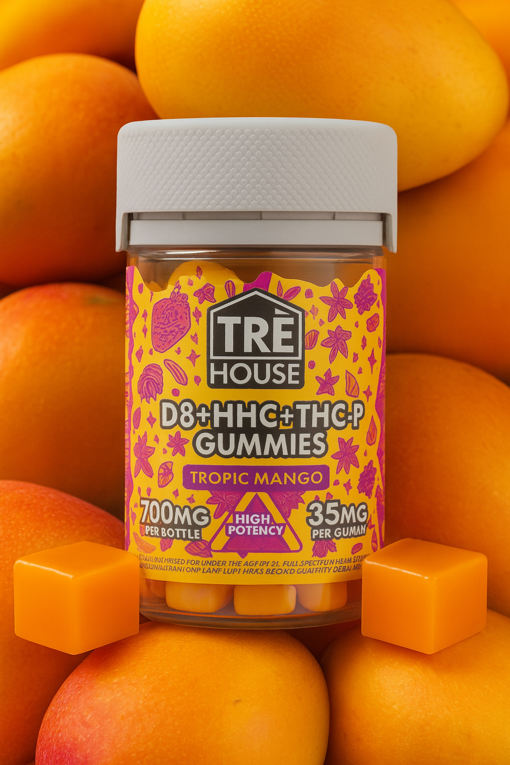 TreHouse Delta 8 Gummies with HHC & THC-P – 2:1