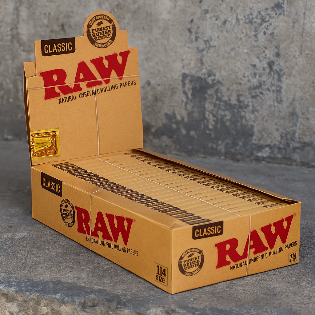 1 1/4 organic hemp Raw