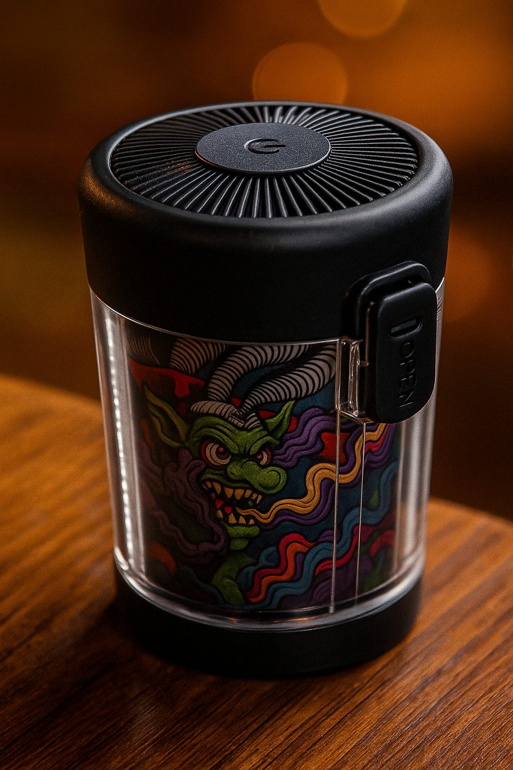 Multifuncional contenedor y grinder