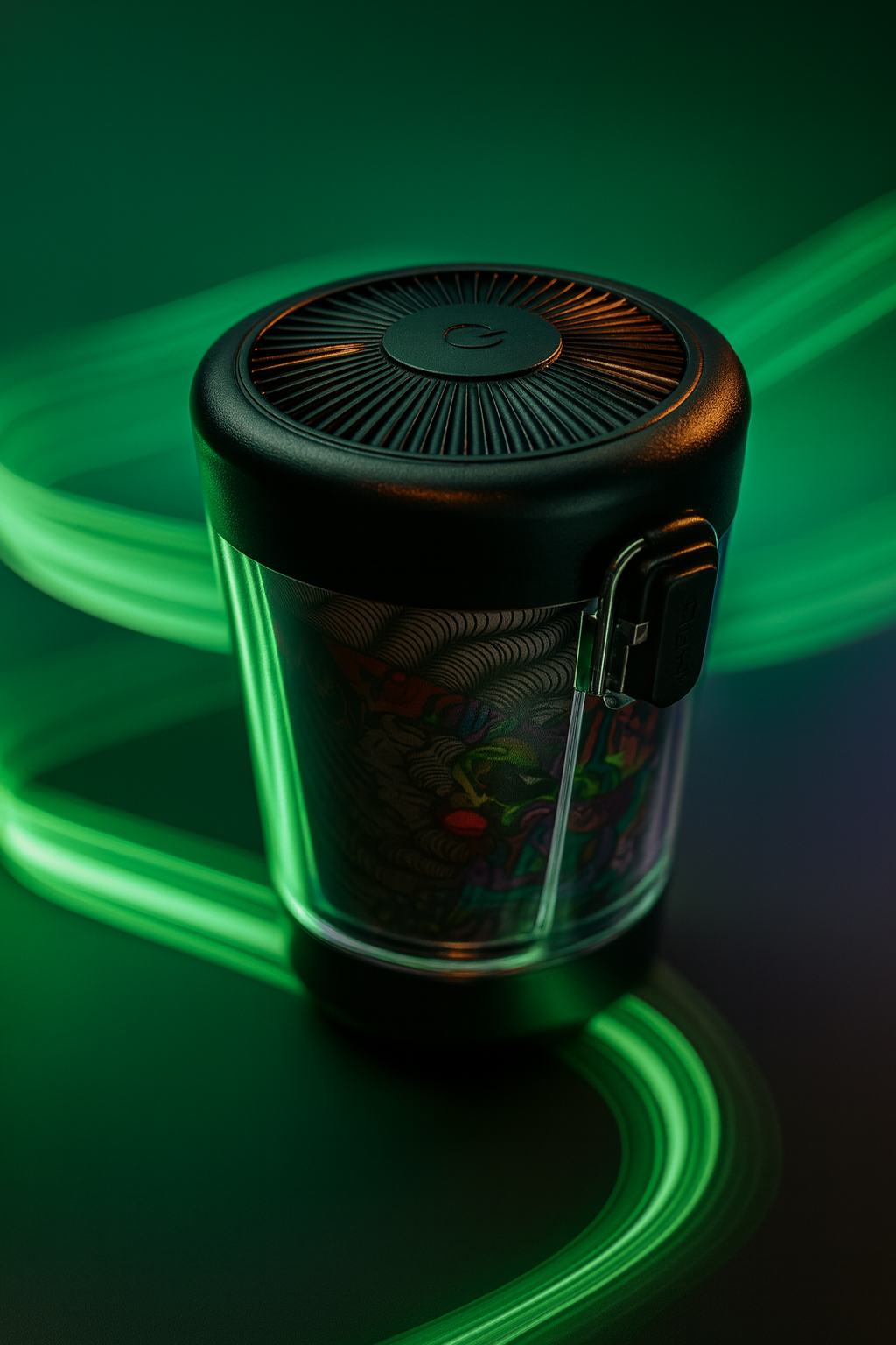 Multifuncional contenedor y grinder