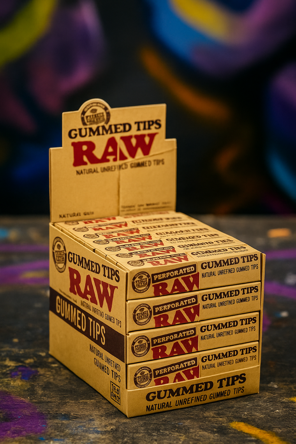 RAW GUMMED TIPS