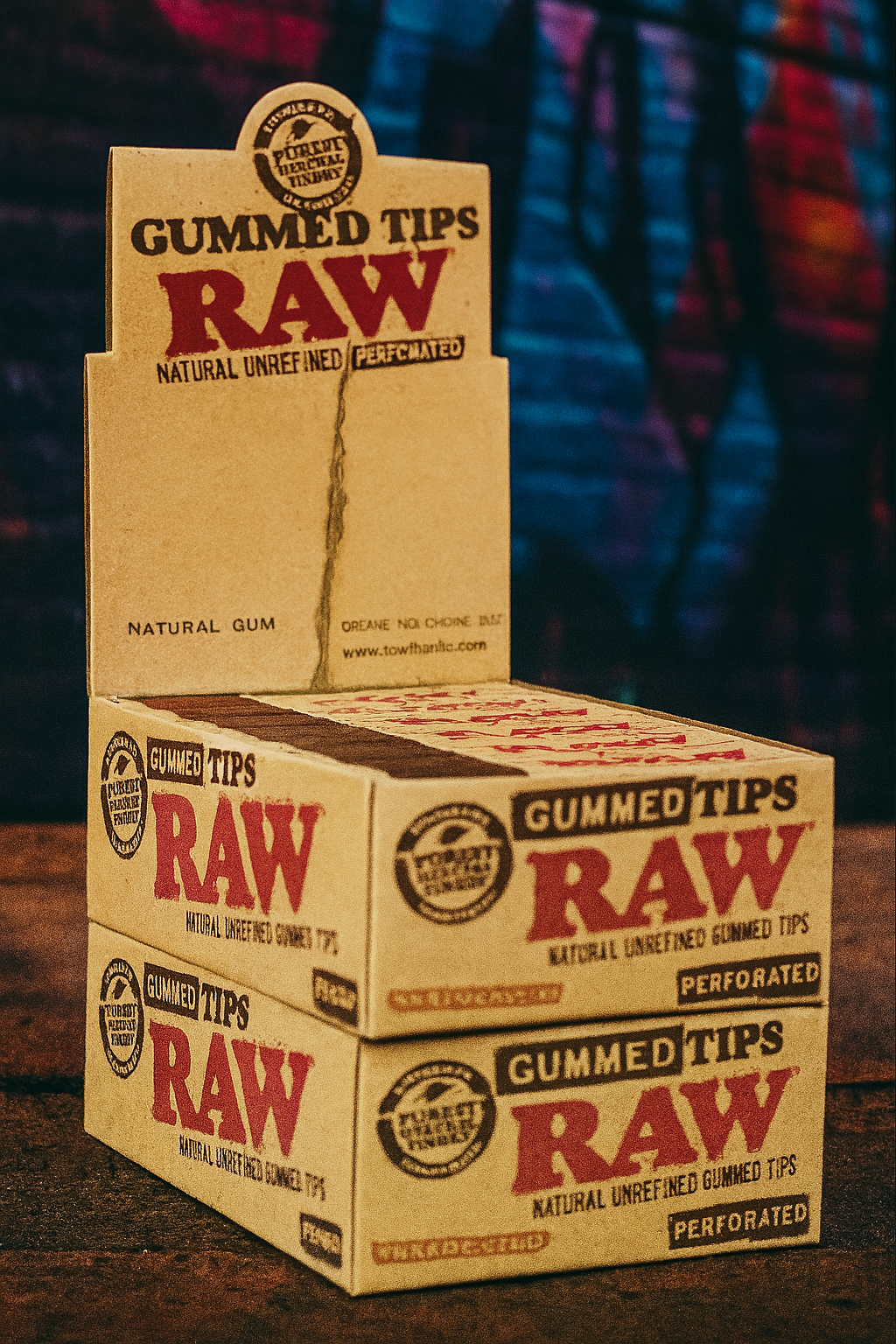 RAW GUMMED TIPS