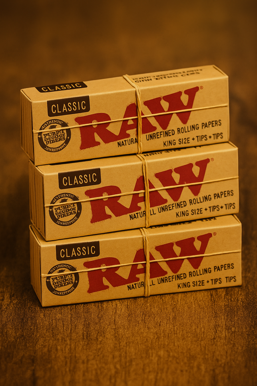 RAW Connoisseur Classic King Slim + Tips