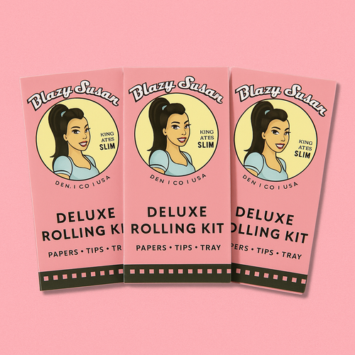 Blazy Susan Pink Deluxe Kit King Size con filtro 20 sabanitas