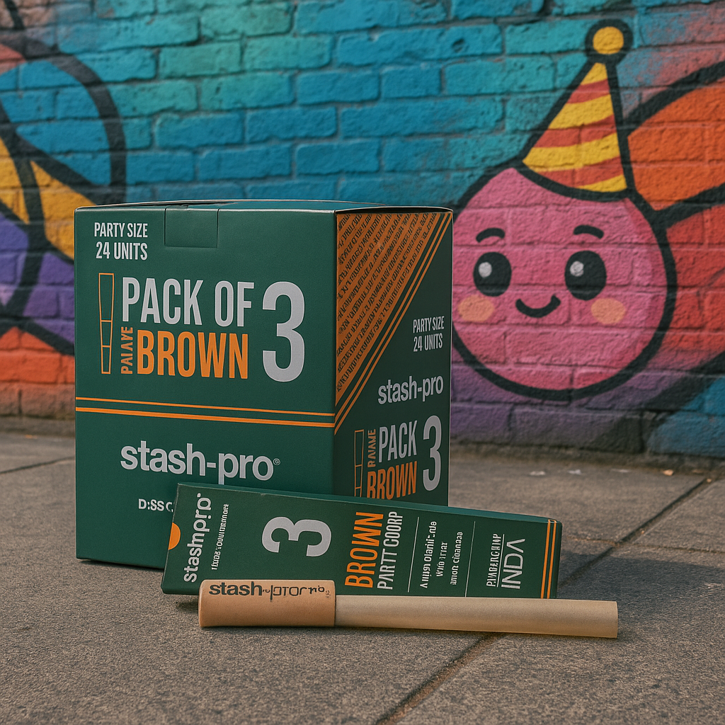 Party Cones 3 brown Stash Pro TOP50