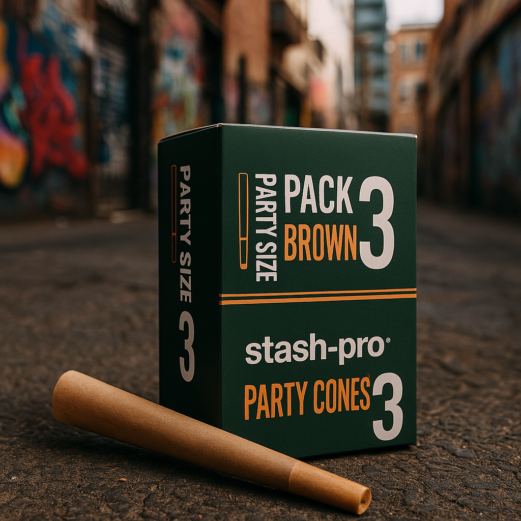 Party Cones 3 brown Stash Pro TOP50