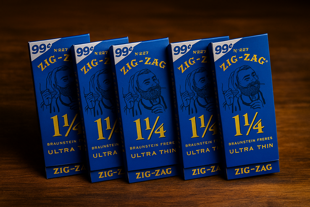1 1/4 azul Zig Zag