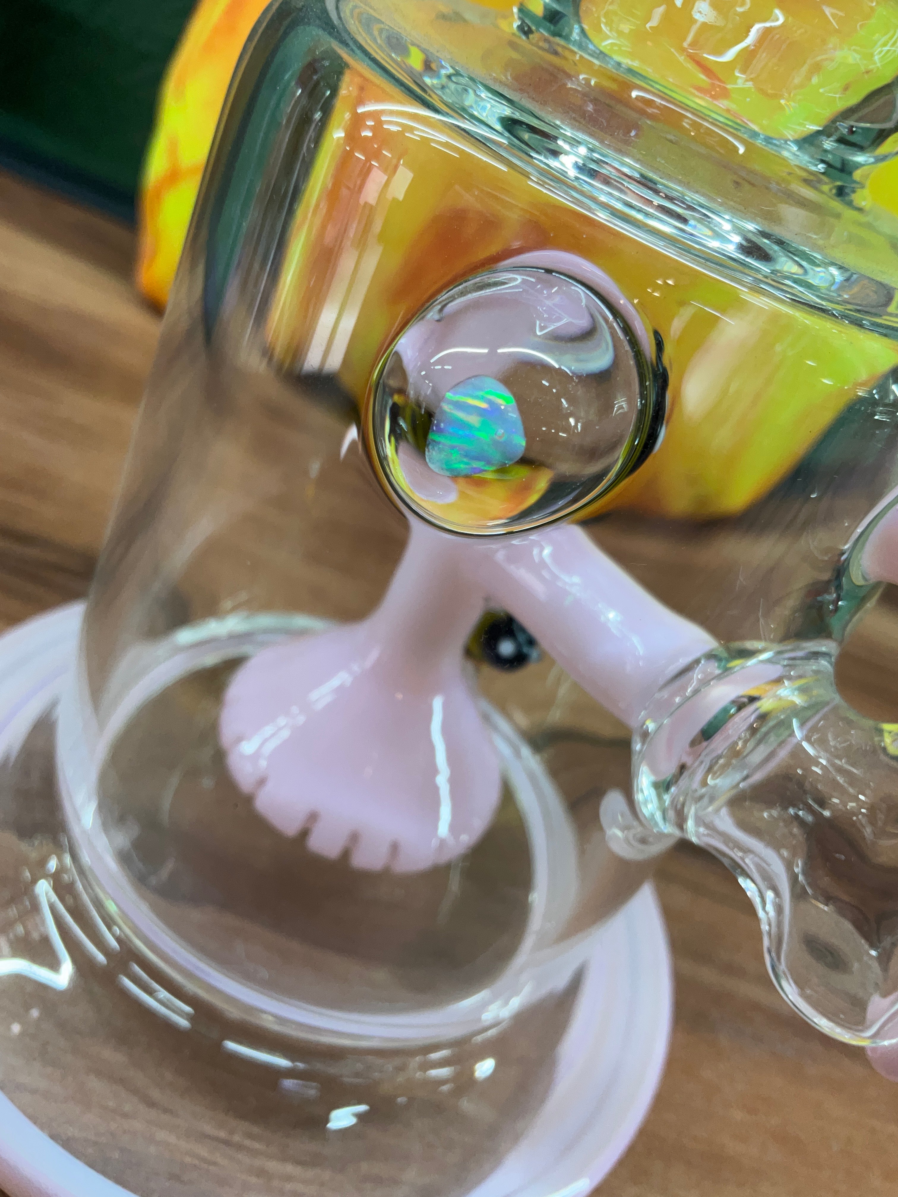 Waffer perc rig Vip Glass