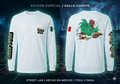 Playera de manga larga blanca