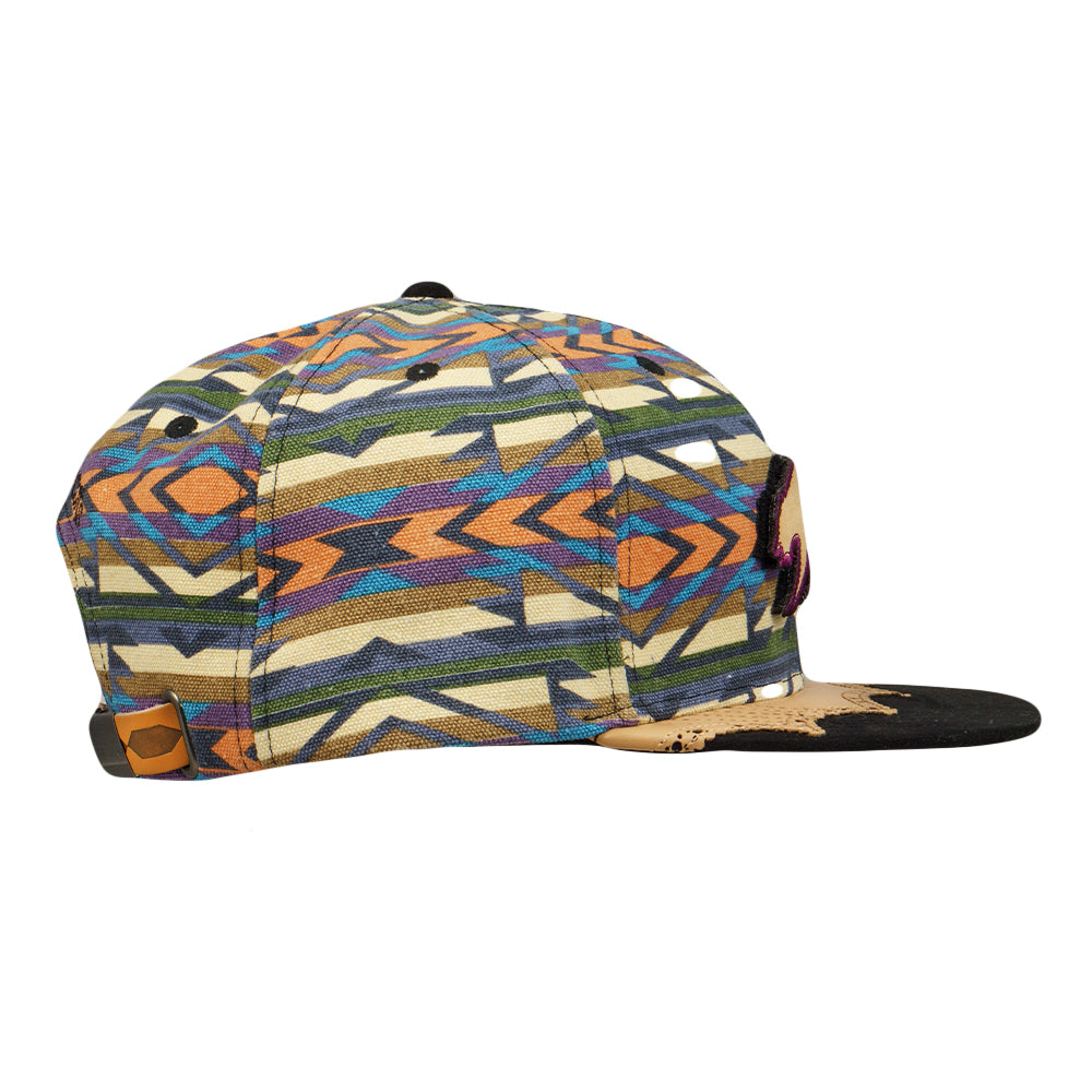 Grassrooots - Removable Bear Saguaro Wingtip Strapback Hat