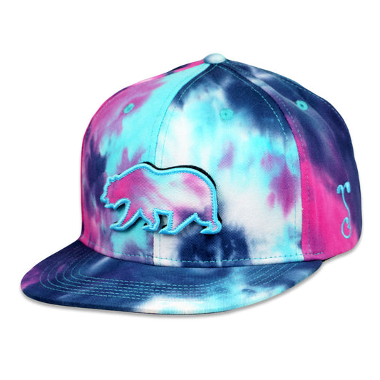 Grassrooots - Snapback Hat Removable Bear Cotton Candy