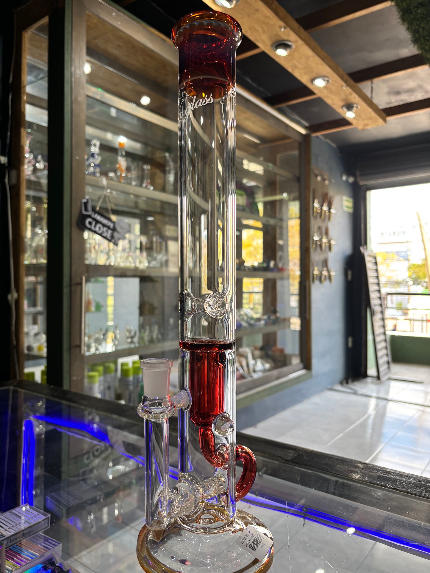 Bong Incycler Recto VIP glass