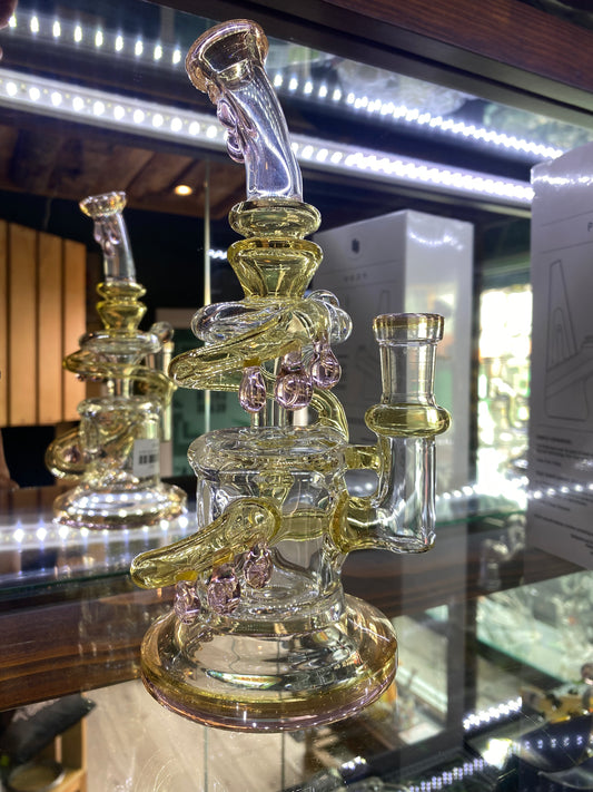 Recycler Drip Mini color Vip Glass