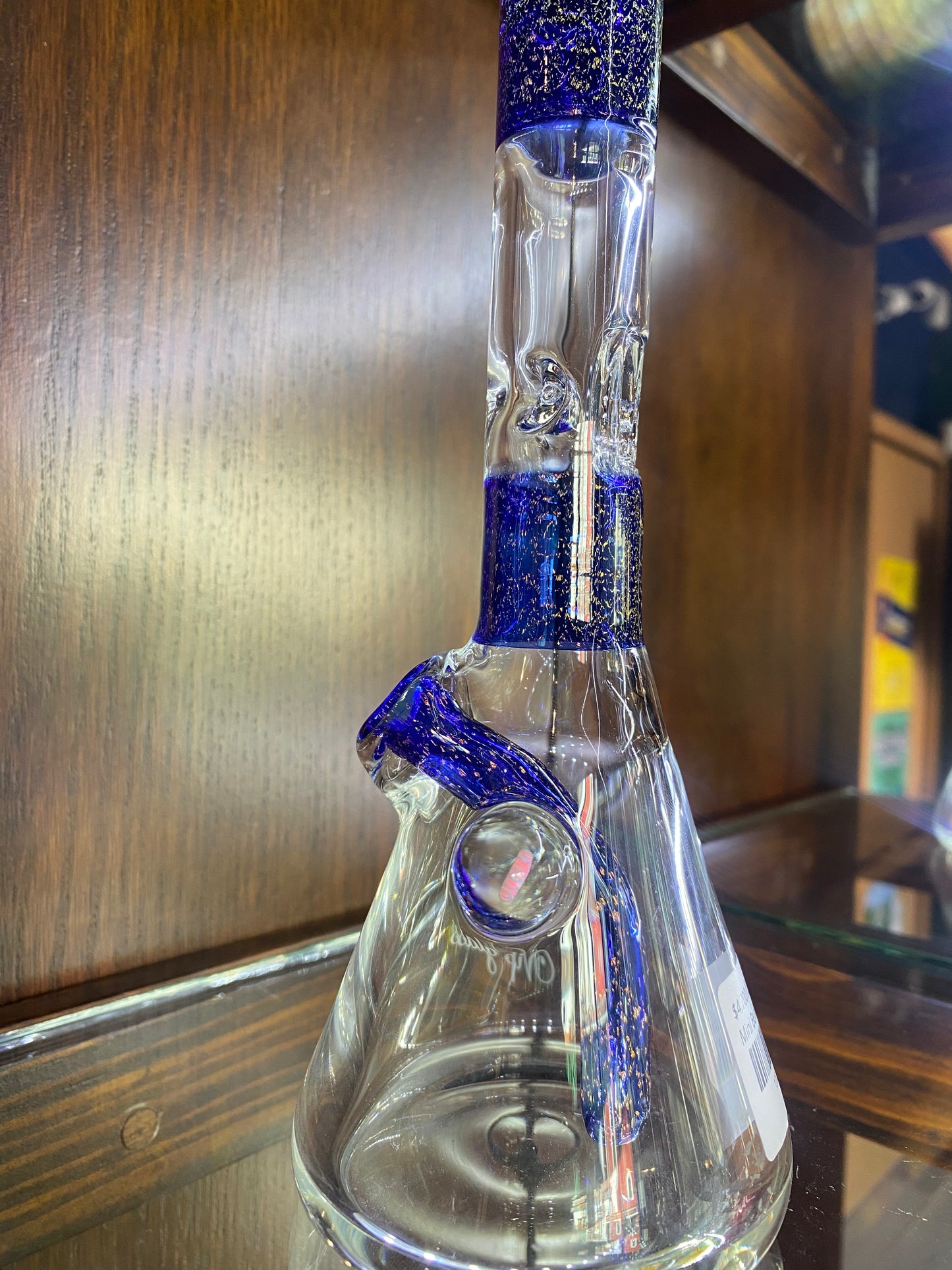 Mini Beaker Con Dichro +Downstem Vip Glass