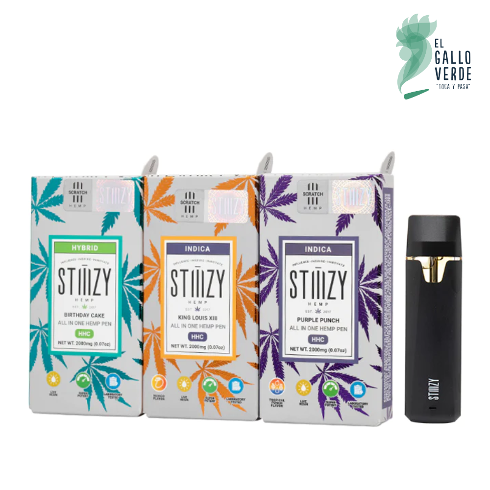 STIIIZY HEMP DELTA 8 / HHC 2000 MG‎