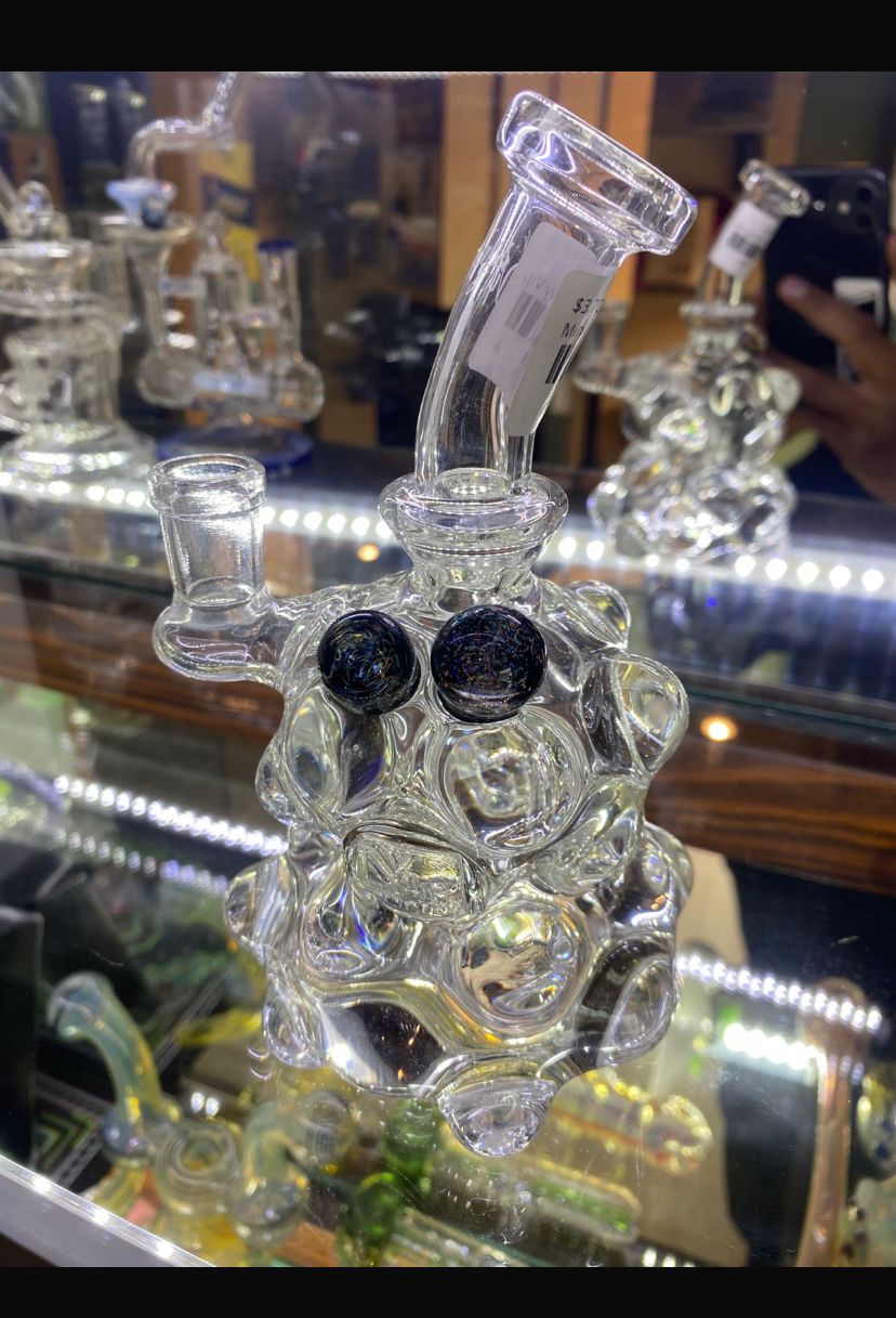 mini rig heavy vip glass – El Gallo Verde Smoke Shop