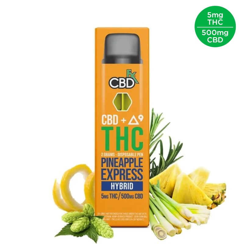 CBDFx CBD+D9 Disposable Vape Pen