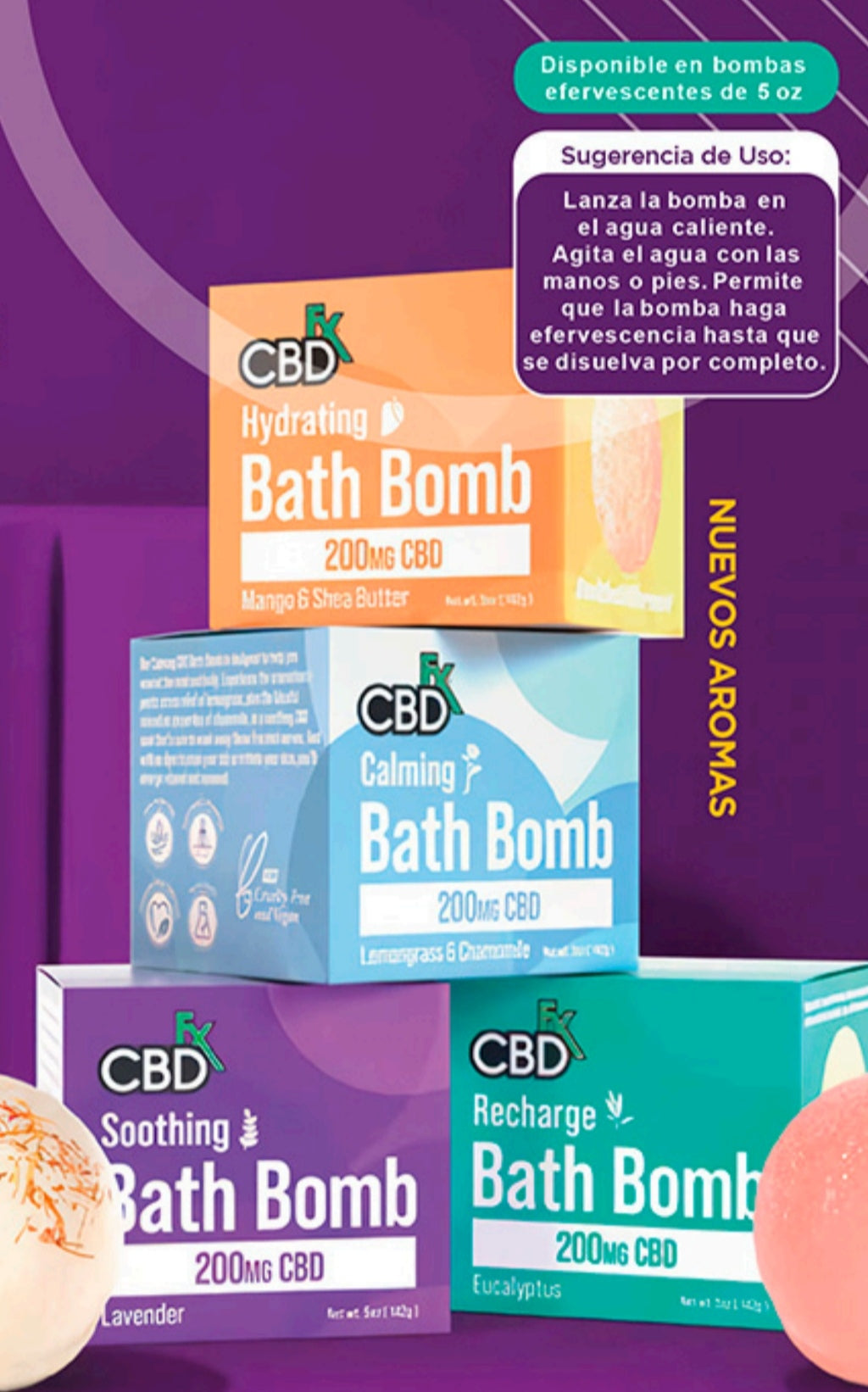 BOMBAS DE BAÑO