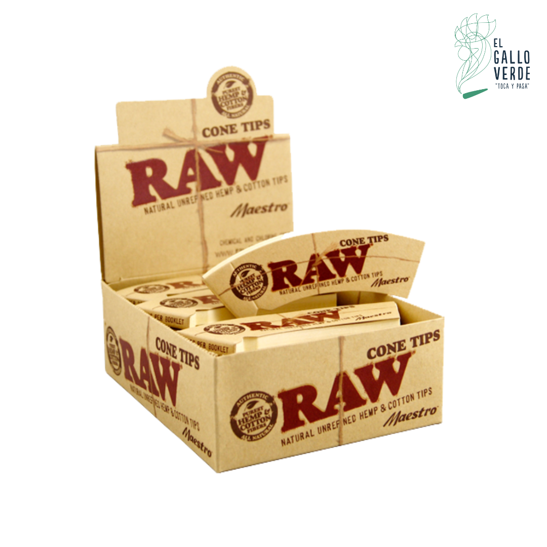 Caja RAW Filtros de Carton Maestro