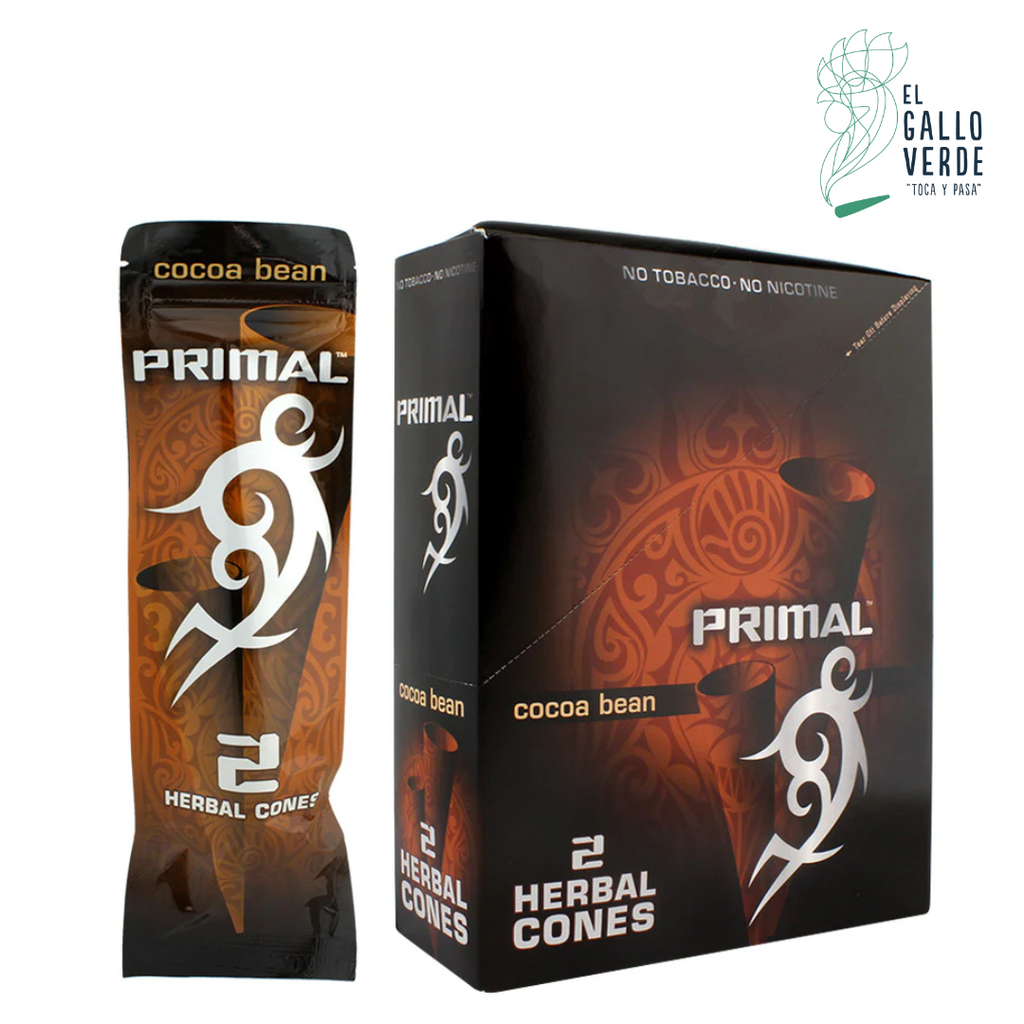 Caja Primal 2 Herbal Cones con 15 piezas