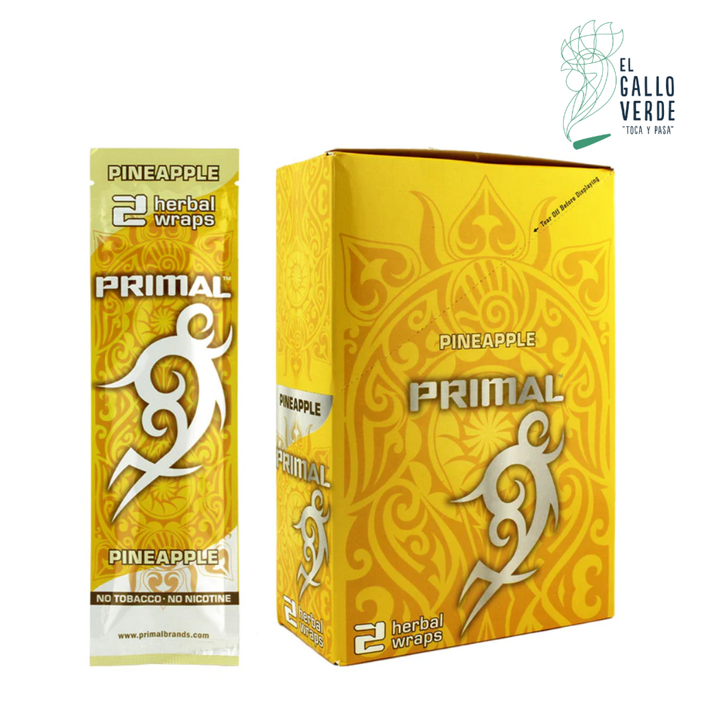Caja PRIMAL Herbal Wraps 25 piezas