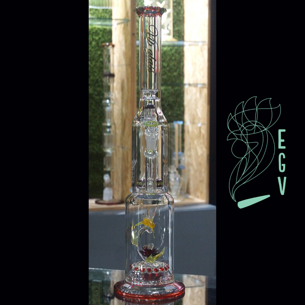 BONG - LICORERA FLOR COLIBRI ILLUMINATI