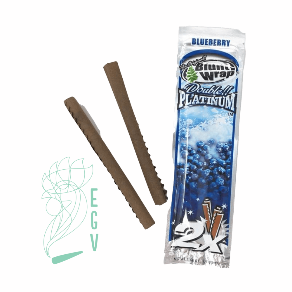 BLUNT WRAP DOUBLE PLATINUM BLUEBERRY