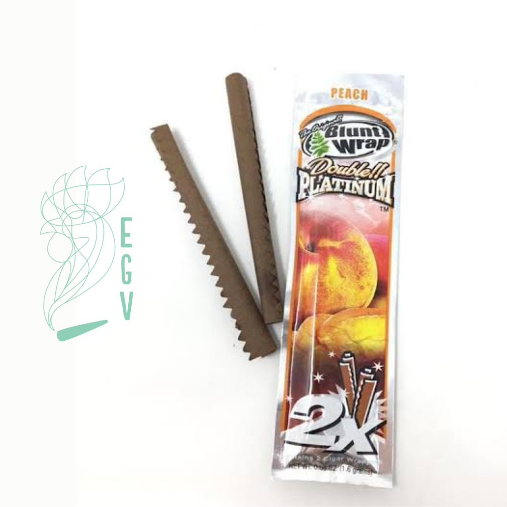 BLUNT WRAP DOUBLE PLATINUM PEACH