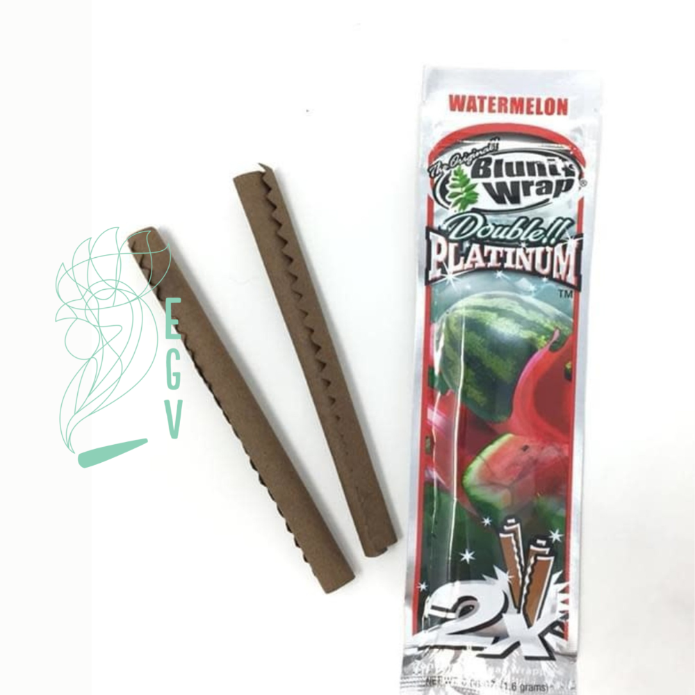 BLUNT WRAP DOUBLE PLATINUM WATERMELON