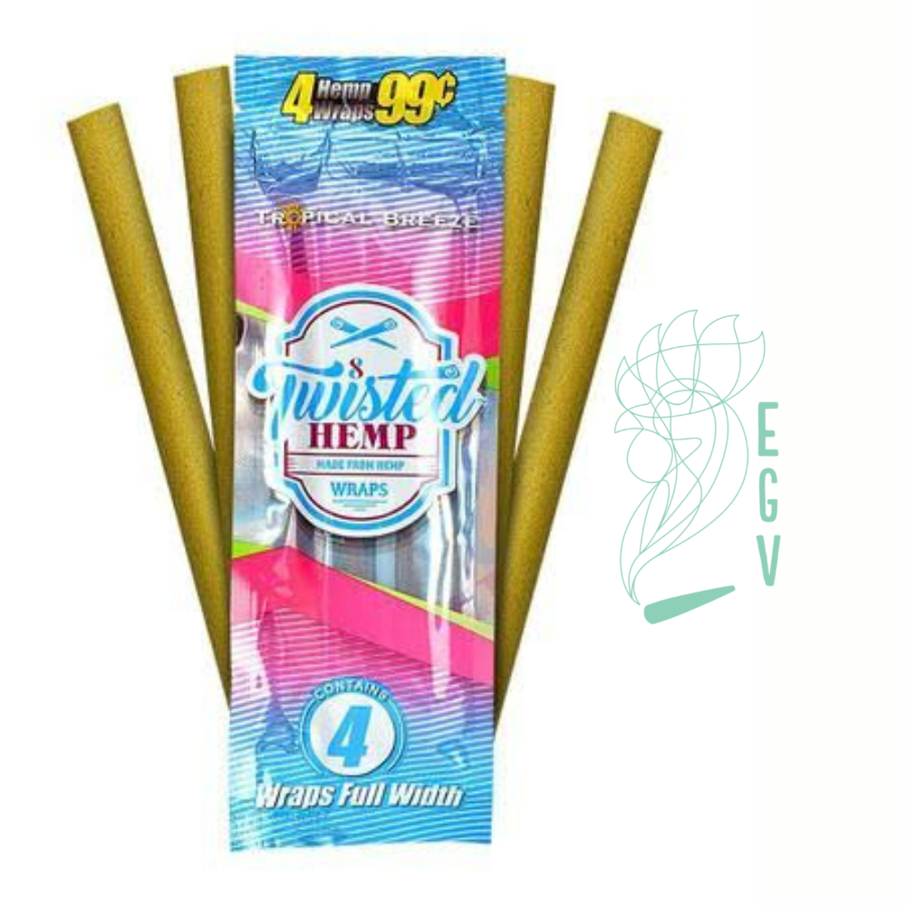 BLUNT WRAP TWISTED HEMP TROPICAL BREEZE