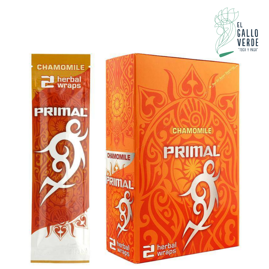 Caja PRIMAL Herbal Wraps 25 piezas