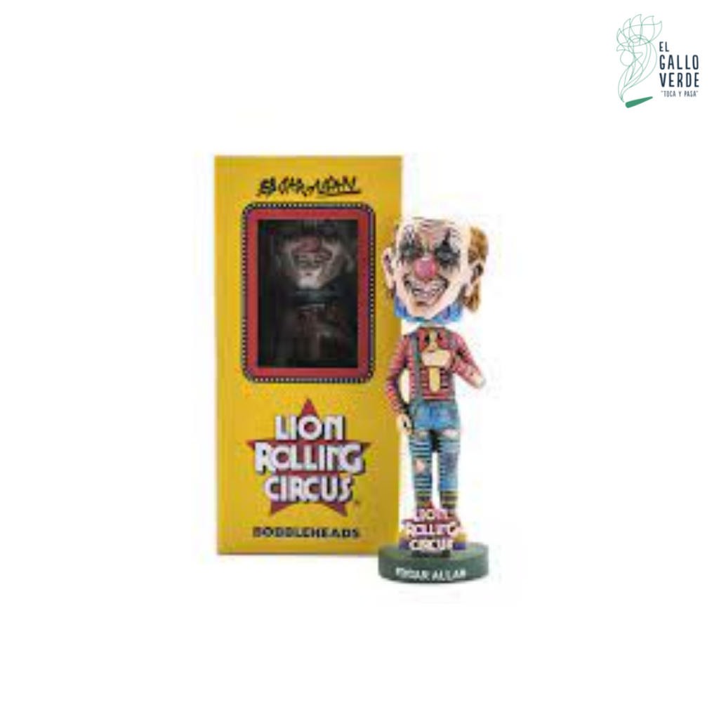 Bobblehead Lion Rolling Circus