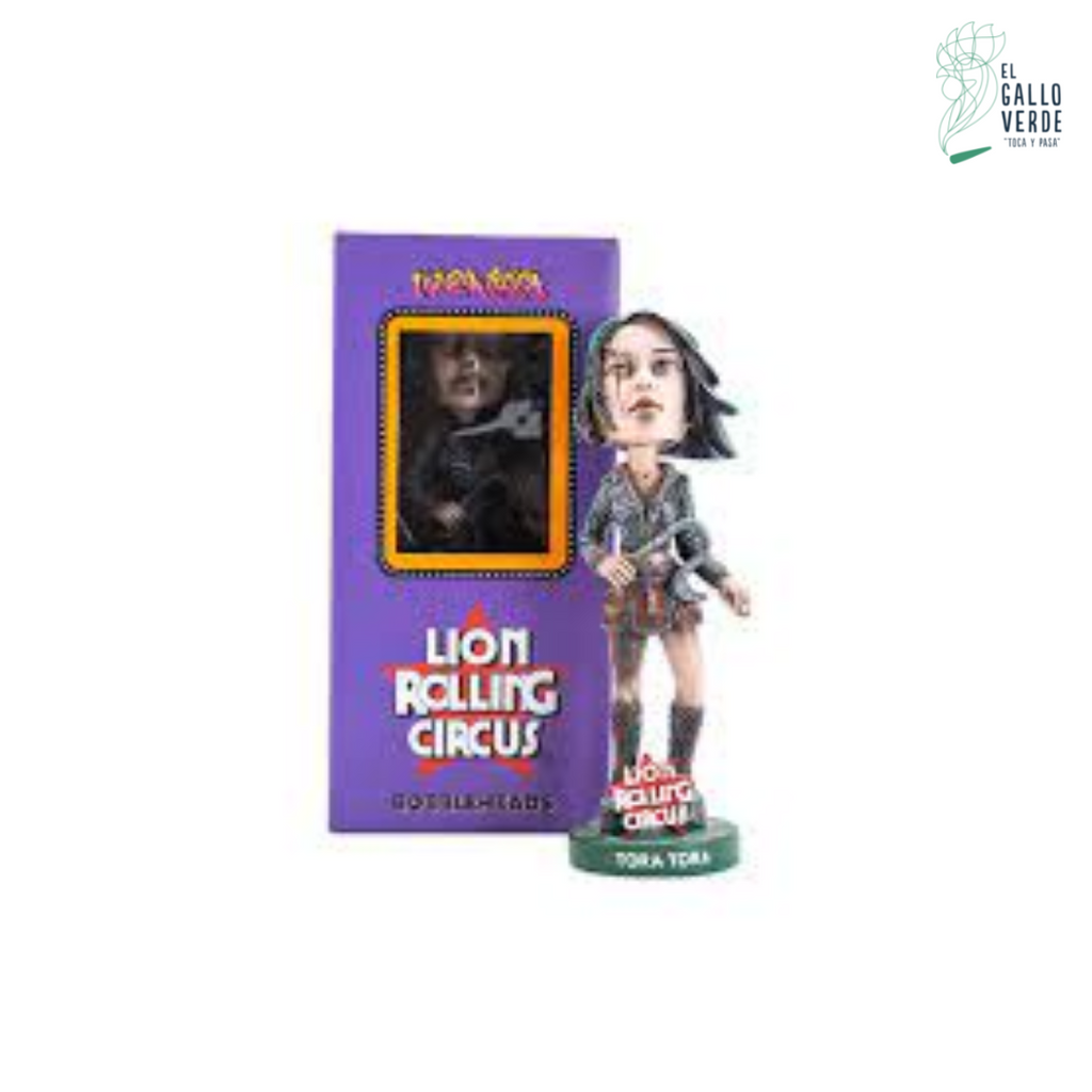 Bobblehead Lion Rolling Circus