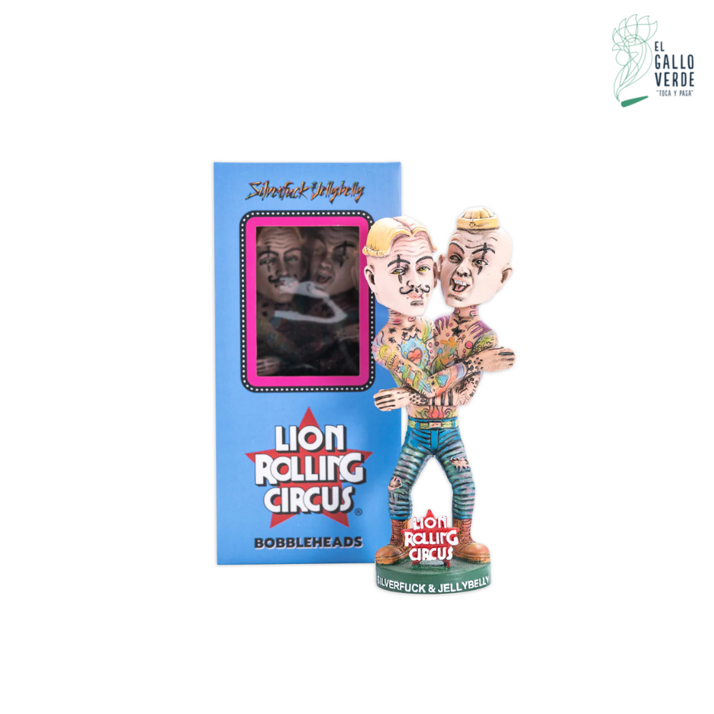 Bobblehead Lion Rolling Circus