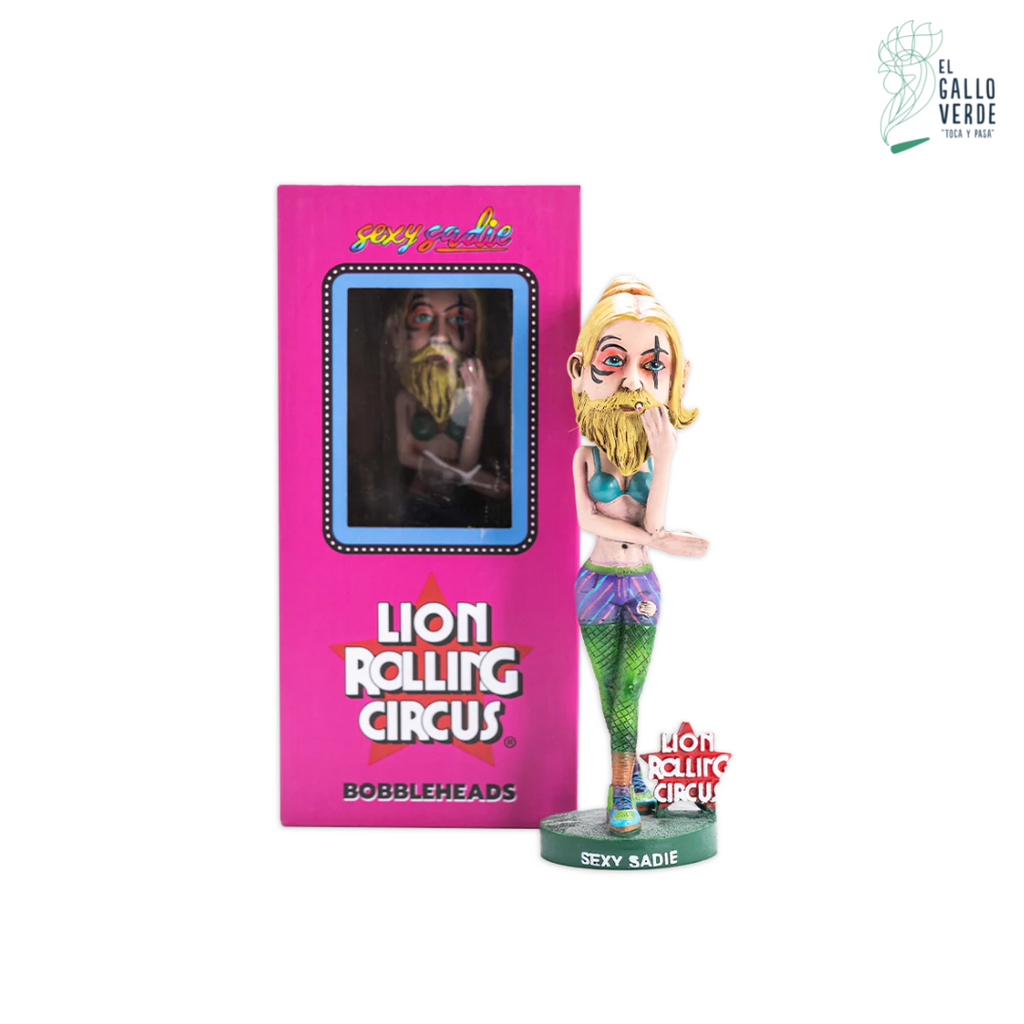 Bobblehead Lion Rolling Circus