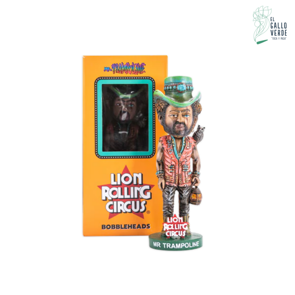 Bobblehead Lion Rolling Circus