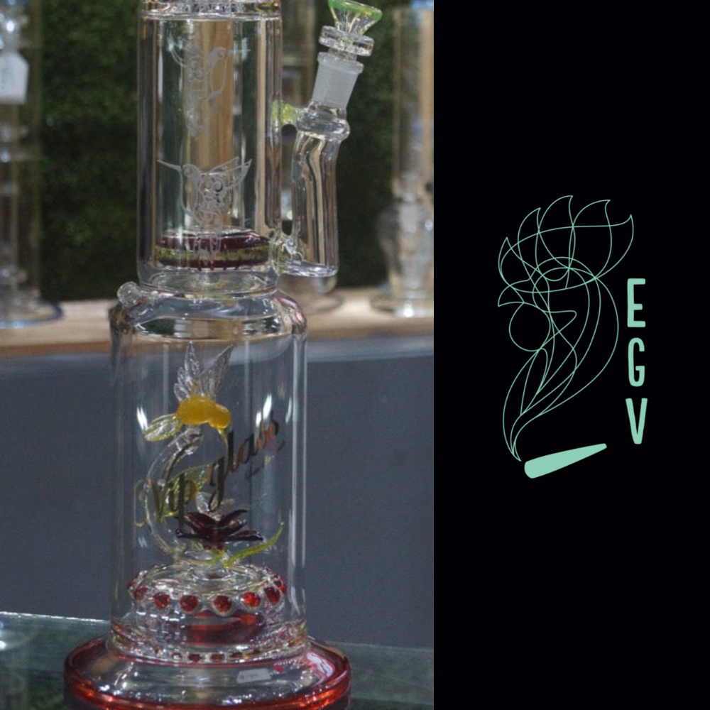 BONG - LICORERA FLOR COLIBRI ILLUMINATI