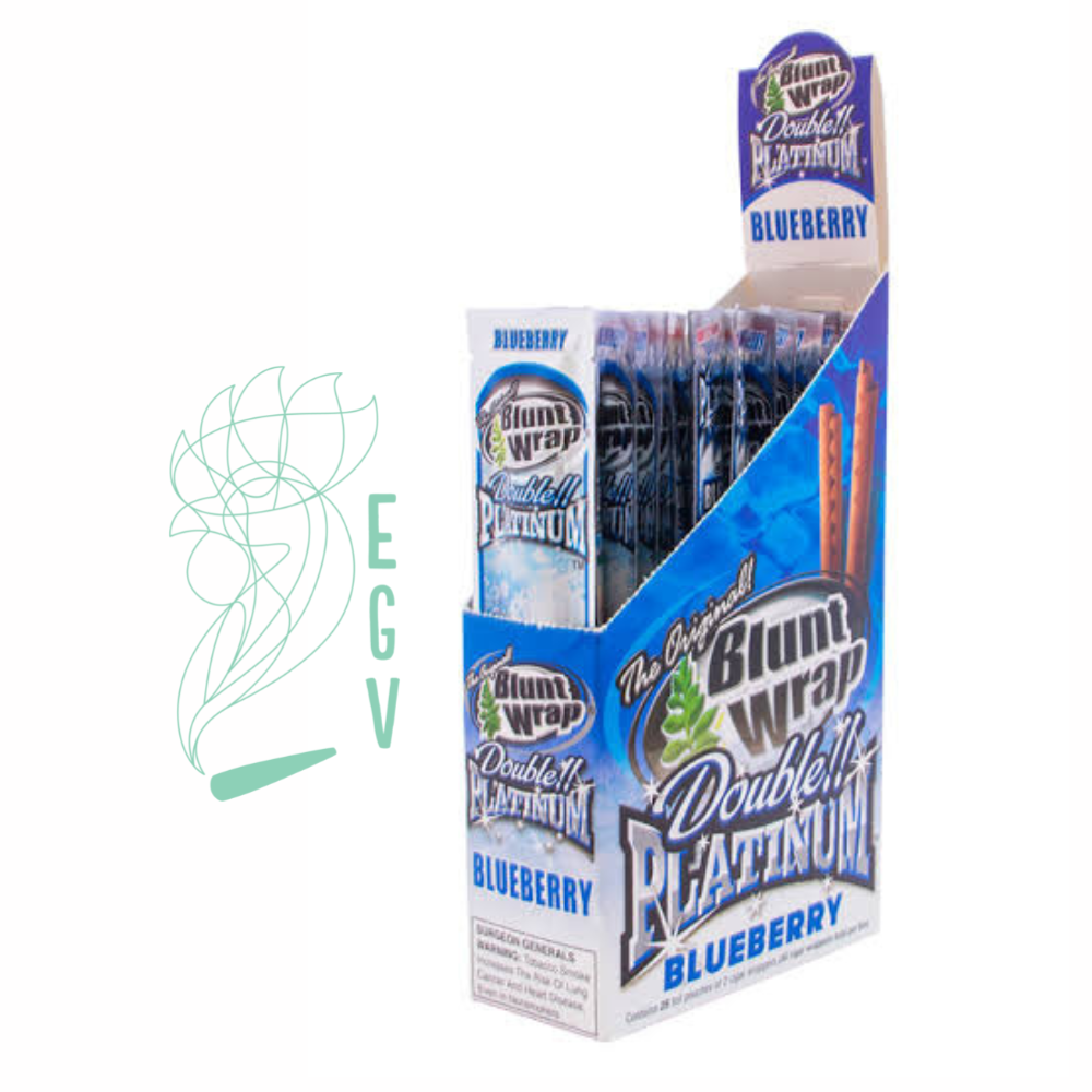 BLUNT WRAP DOUBLE PLATINUM BLUEBERRY