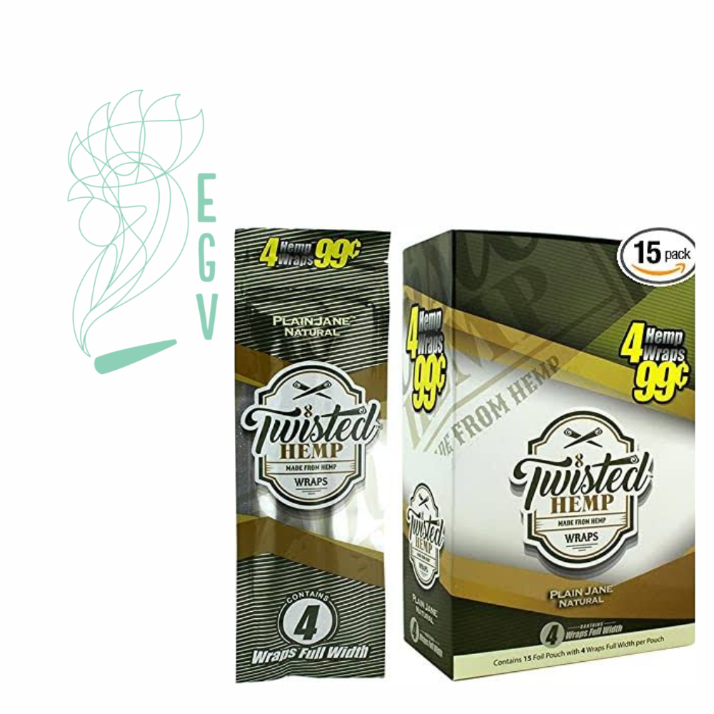BLUNT WRAP TWISTED HEMP PLAN JANE NATURAL
