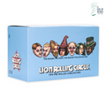 Pre Rolled Filters Unbleanched Lion Rolling Circus  55 filtros por unidad