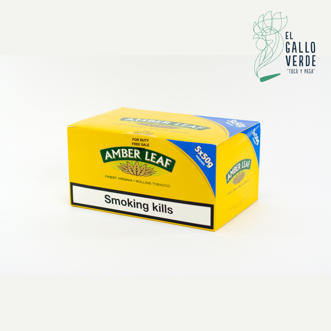 Caja Amber Leaf  50g 5 Pack