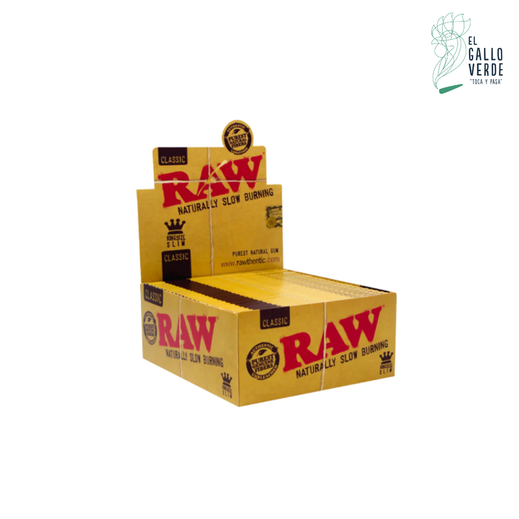 Caja Sabanas RAW Classic Kingsize Slim
